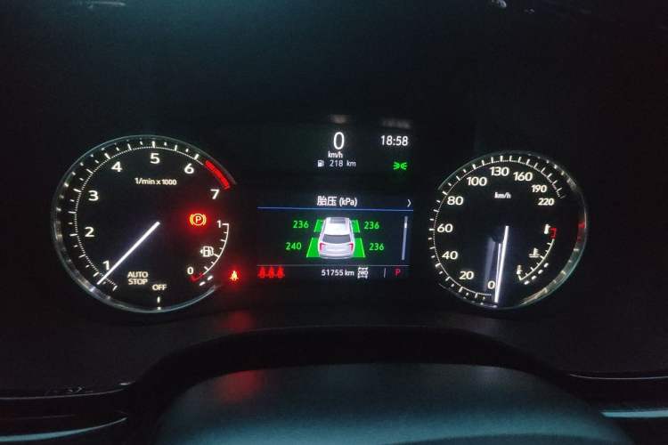 Used Cadillac XT6 2021 2.0T 7-Seater Four-Wheel Drive Luxury Version Instrument Cluster