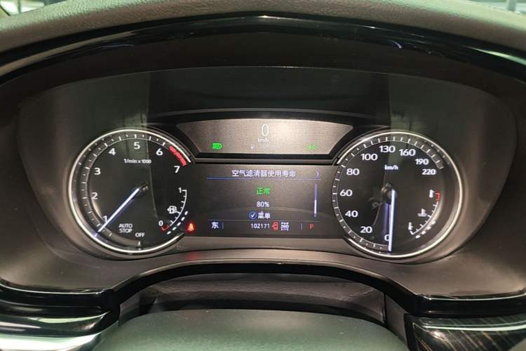 Used Cadillac XT6 2021 2.0T 7-Seater Four-Wheel Drive Luxury Version Instrument Cluster
