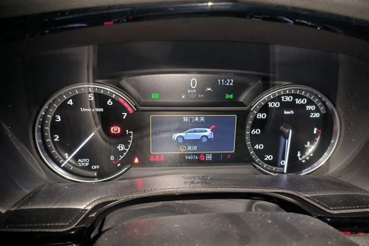 Used Cadillac XT6 2021 28T 7-Seater Four-Wheel Drive Luxury Version Instrument Cluster