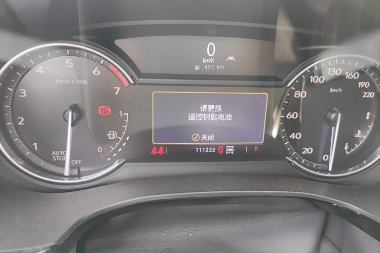 Used Cadillac XT6 2021 Revised Version 2.0T 6-Seater Four-Wheel Drive Premium Edition Instrument Cluster