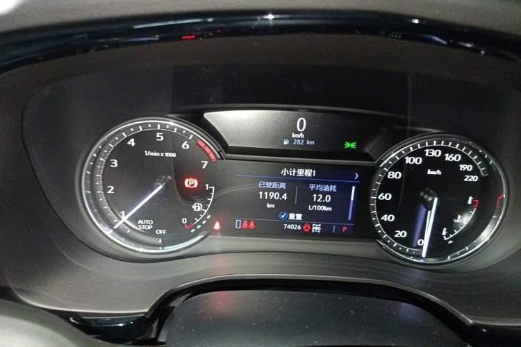 Used Cadillac XT6 2021 2.0T 7-Seater Four-Wheel Drive Luxury Version Instrument Cluster