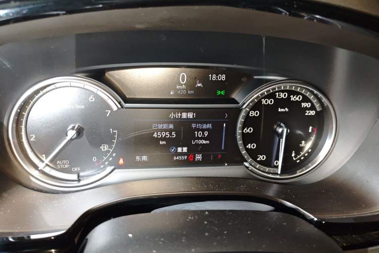 Used Cadillac XT6 2021 28T Six-Seater Four-Wheel-Drive Luxury Version Instrument Cluster