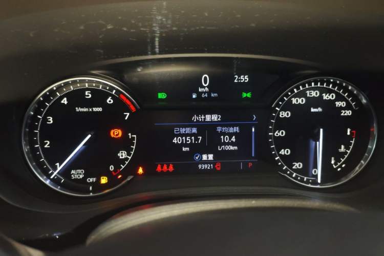 Used Cadillac XT6 2021 2.0T 7-Seater Two-Wheel-Drive Luxury Version Instrument Cluster