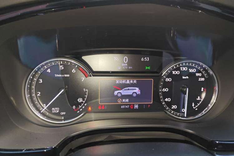Used Cadillac XT6 2021 2.0T Six-Seater Four-Wheel-Drive Luxury Version Instrument Cluster