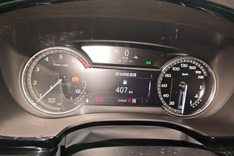 Used Cadillac XT6 2021 28T Six-Seater Four-Wheel-Drive Luxury Version Instrument Cluster