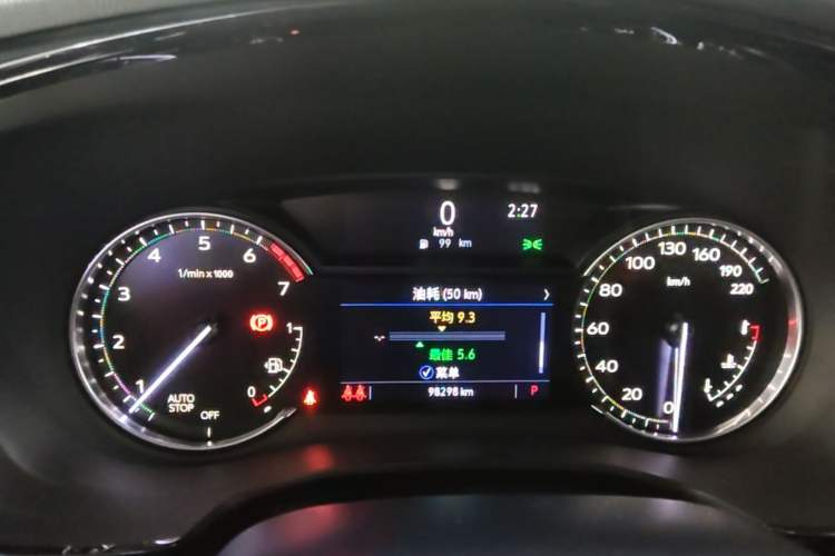 Used Cadillac XT6 2021 2.0T 6-Seater Two-Wheel Drive Luxury Version Instrument Cluster