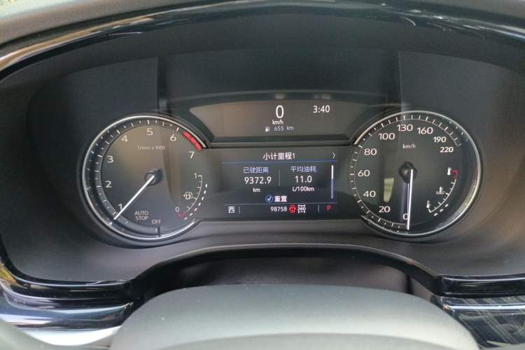 Used Cadillac XT6 2021 2.0T Six-Seater Four-Wheel-Drive Luxury Version Instrument Cluster