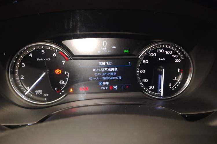 Used Cadillac XT6 2021 2.0T 7-Seater Four-Wheel Drive Luxury Version Instrument Cluster