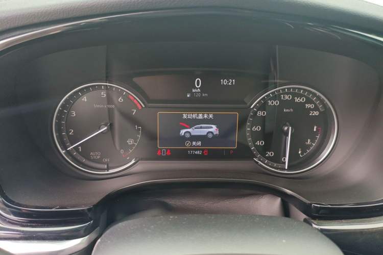 Used Cadillac XT6 2021 2.0T 7-Seater Two-Wheel-Drive Luxury Version Instrument Cluster