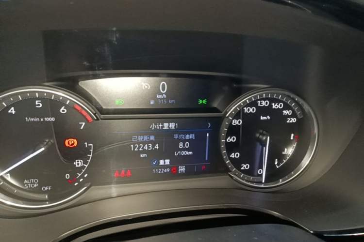 Used Cadillac XT6 2021 2.0T Seven-Seater Four-Wheel Drive Luxury Version Instrument Cluster