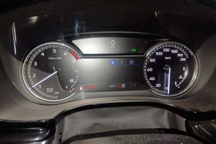 Used Cadillac XT6 2021 28T Six-Seater Four-Wheel-Drive Luxury Version Instrument Cluster