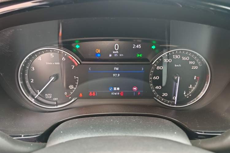 Used Cadillac XT6 2021 2.0T 6-Seater Two-Wheel Drive Luxury Version Instrument Cluster