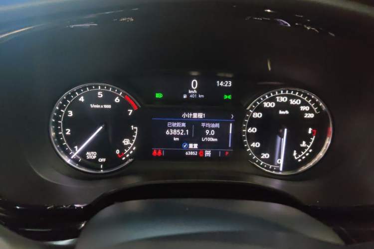Used Cadillac XT6 2021 28T Six-Seater Four-Wheel-Drive Luxury Version Instrument Cluster