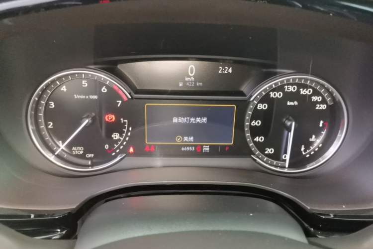 Used Cadillac XT6 2021 28T Six-Seater Four-Wheel-Drive Luxury Version Instrument Cluster