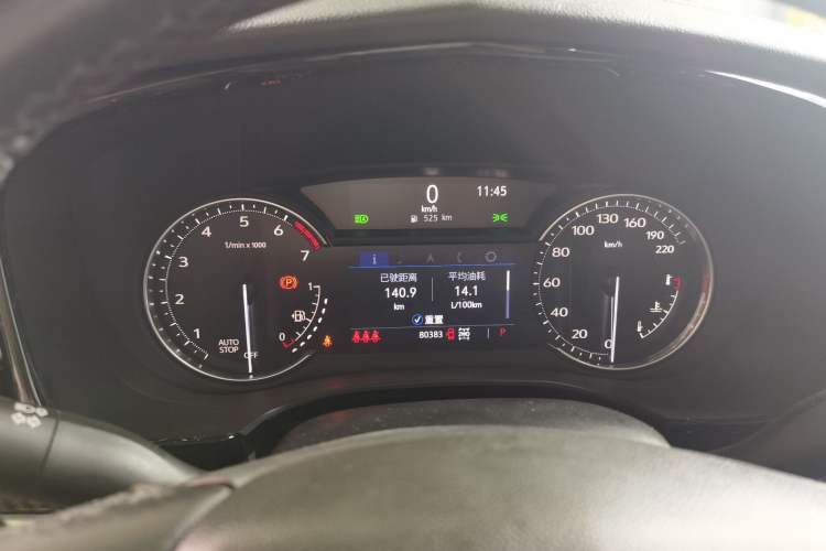 Used Cadillac XT6 2021 2.0T Seven-Seater Four-Wheel Drive Luxury Version Instrument Cluster
