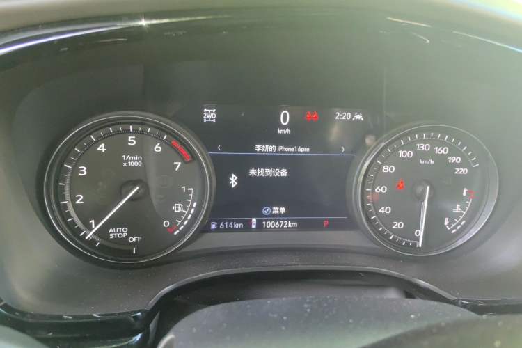 Used Cadillac XT6 2021 28T Six-Seater Four-Wheel-Drive Platinum Sport Edition Instrument Cluster