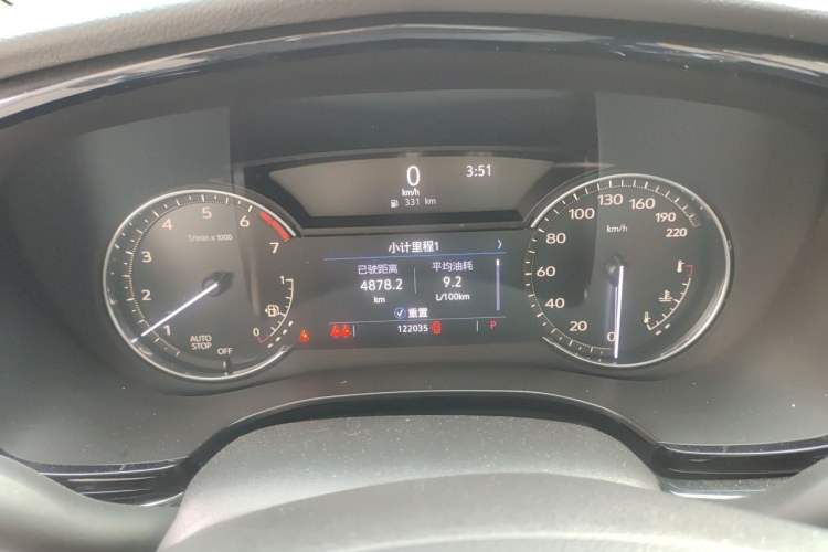 Used Cadillac XT6 2021 2.0T 6-Seater Two-Wheel Drive Luxury Version Instrument Cluster
