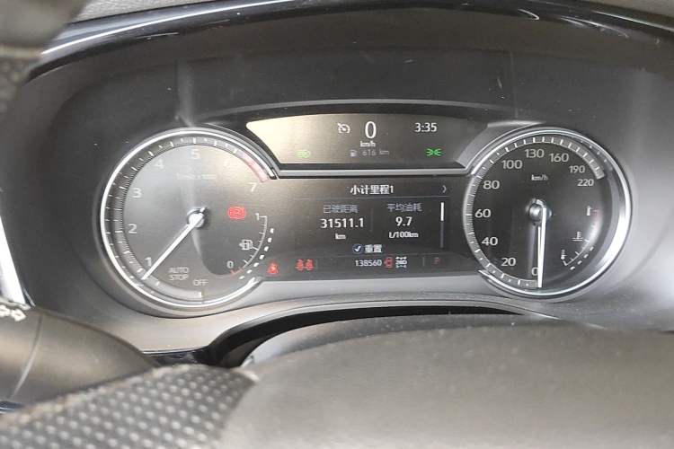 Used Cadillac XT6 2021 28T Six-Seater Four-Wheel-Drive Luxury Version Instrument Cluster