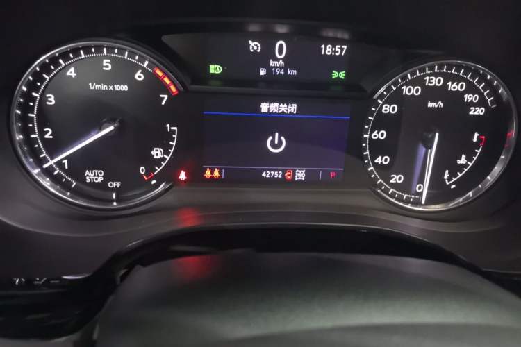 Used Cadillac XT6 2021 2.0T Six-Seater Four-Wheel-Drive Luxury Version Instrument Cluster