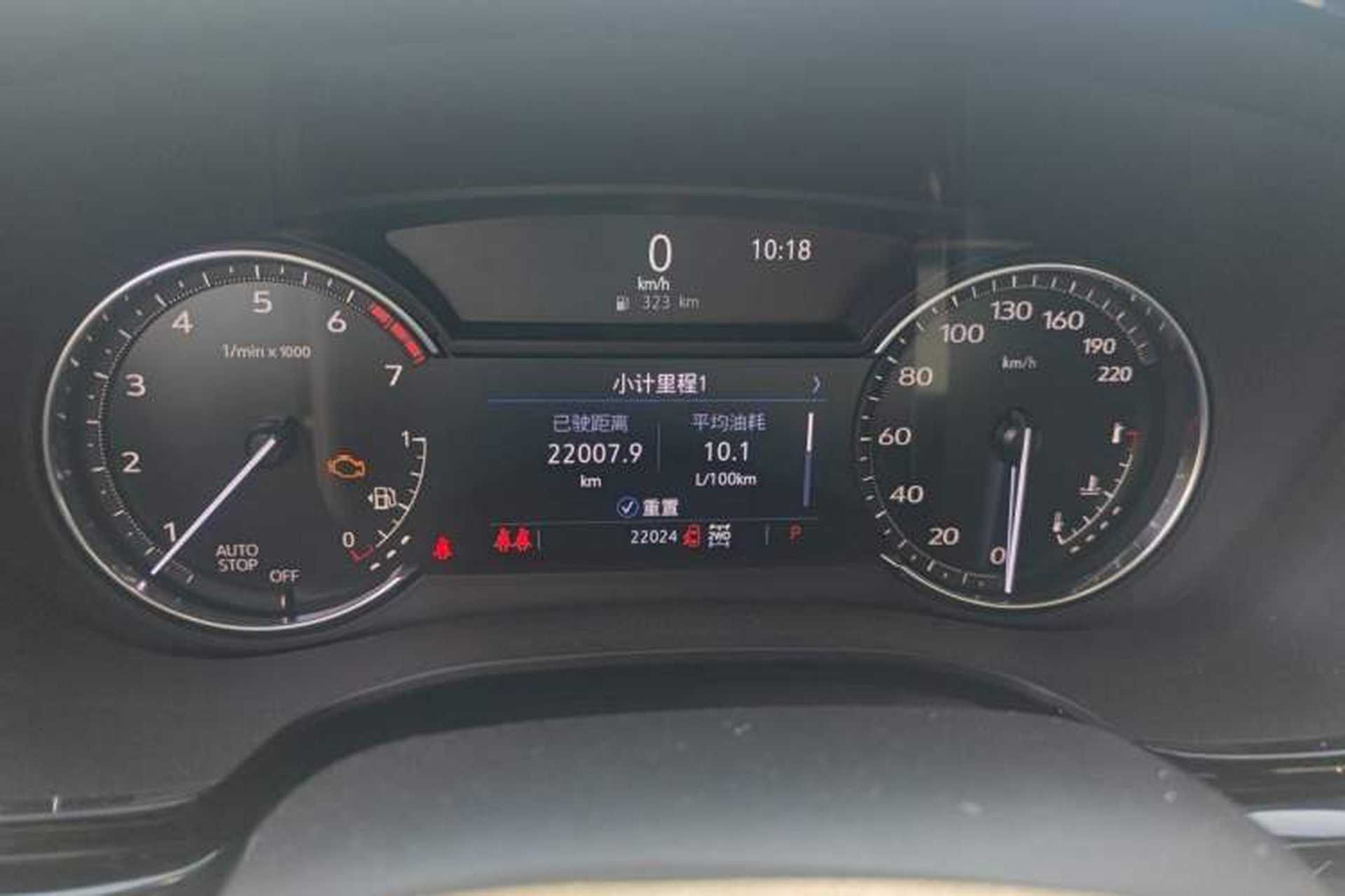 Used Cadillac XT6 2021 28T Six-Seater Four-Wheel-Drive Luxury Version Instrument Cluster