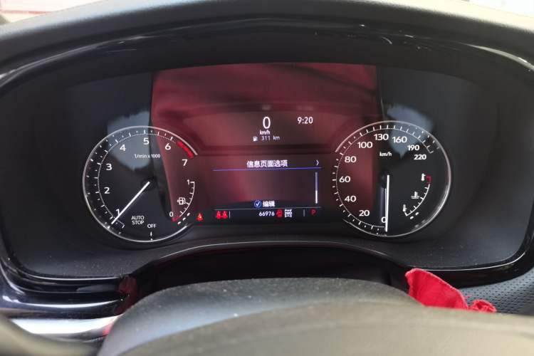 Used Cadillac XT6 2021 2.0T Six-Seater Four-Wheel-Drive Luxury Version Instrument Cluster