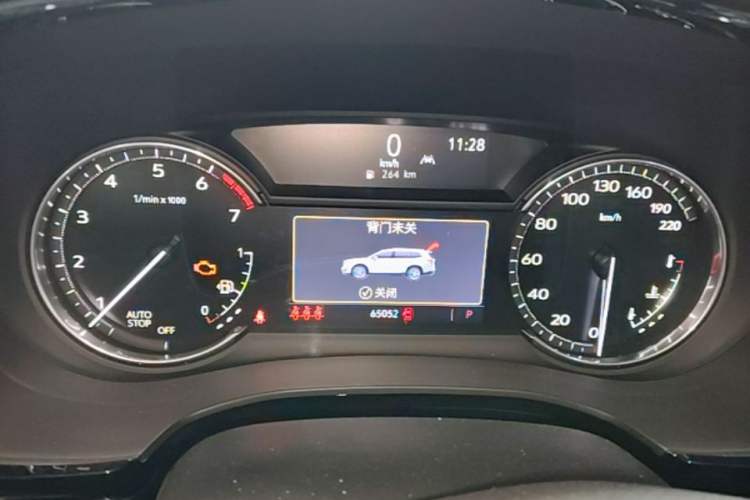 Used Cadillac XT6 2021 2.0T 7-Seater Two-Wheel-Drive Luxury Version Instrument Cluster