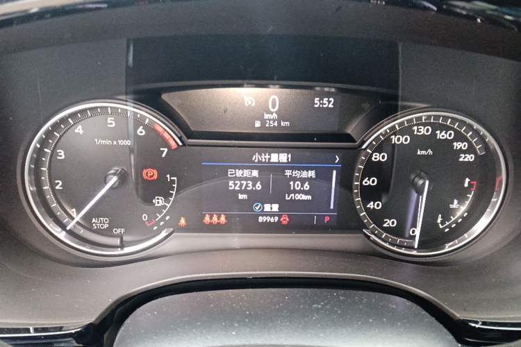Used Cadillac XT6 2021 2.0T 7-Seater Two-Wheel-Drive Luxury Version Instrument Cluster