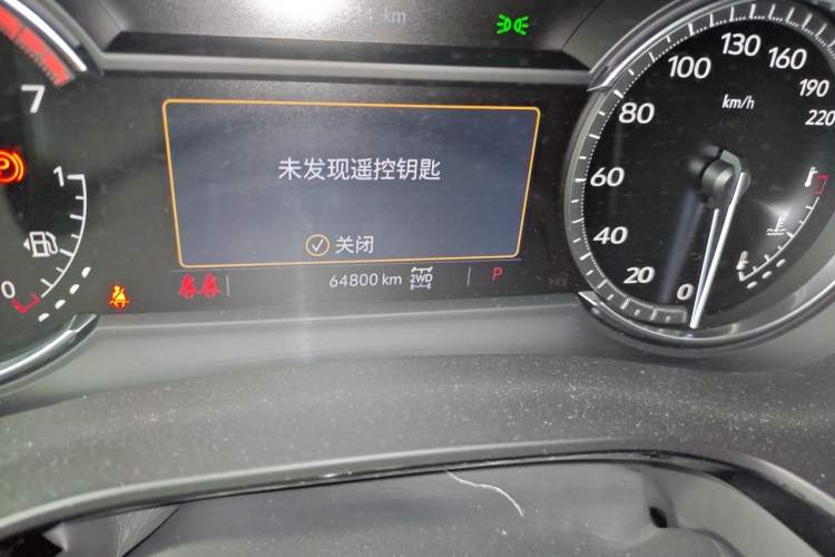 Used Cadillac XT6 2021 28T Six-Seater Four-Wheel-Drive Luxury Version Odometer Close Up