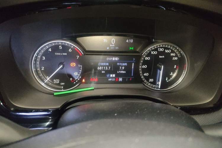 Used Cadillac XT6 2021 2.0T Seven-Seater Four-Wheel Drive Luxury Version Odometer Close Up