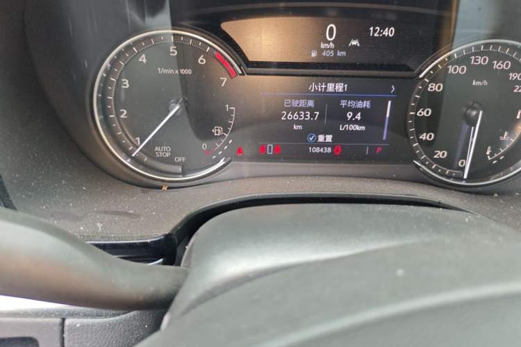 Used Cadillac XT6 2021 28T Seven-Seater Fashion Edition Odometer Close Up