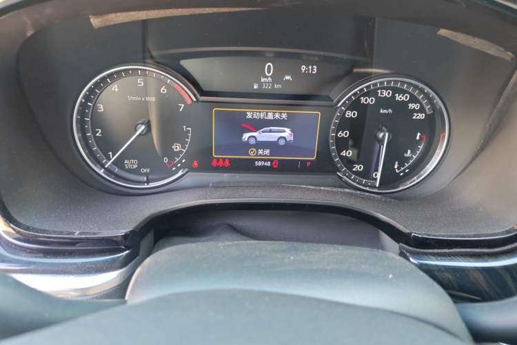 Used Cadillac XT6 2021 28T Seven-Seater Luxury Version Odometer Close Up