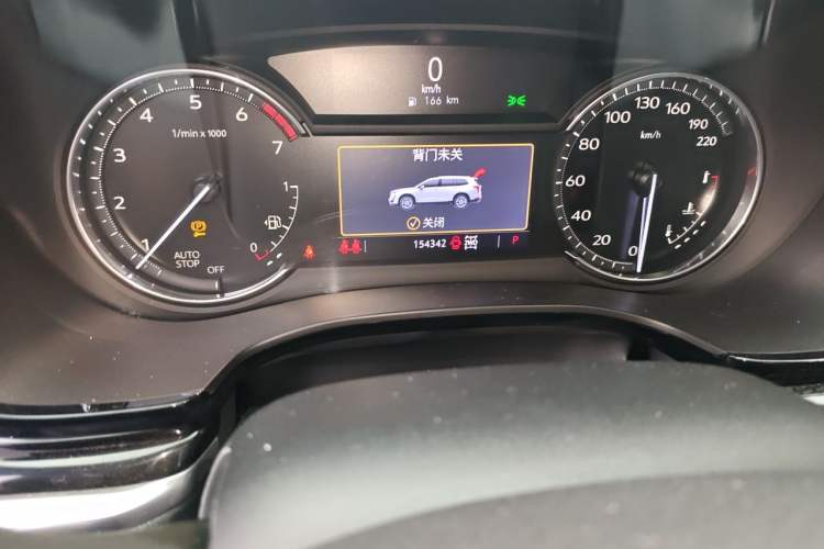 Used Cadillac XT6 2021 Revised Version 2.0T 6-Seater Four-Wheel Drive Premium Edition Odometer Close Up