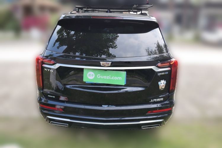 Used Cadillac XT6 2021 2.0T Six-Seater Four-Wheel-Drive Luxury Version Rear