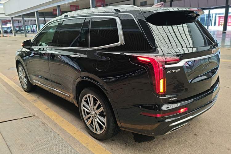 Used Cadillac XT6 2021 2.0T 7-Seater Four-Wheel Drive Luxury Version Rear Left 45 Deg