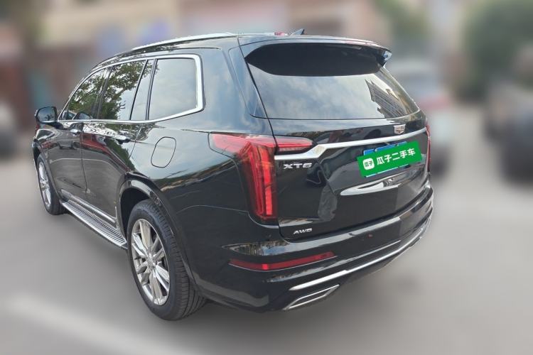 Used Cadillac XT6 2021 2.0T 7-Seater Four-Wheel Drive Luxury Version Rear Left 45 Deg