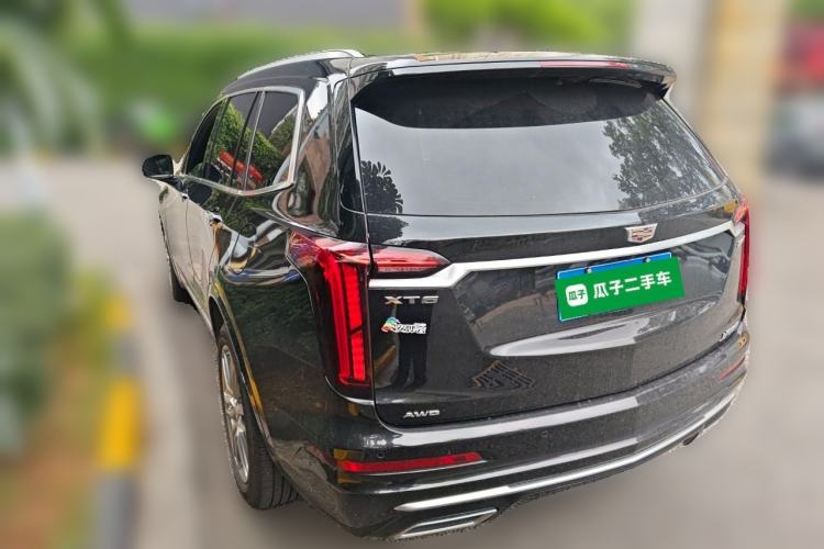 Used Cadillac XT6 2021 2.0T Six-Seater Four-Wheel-Drive Luxury Version Rear Left 45 Deg