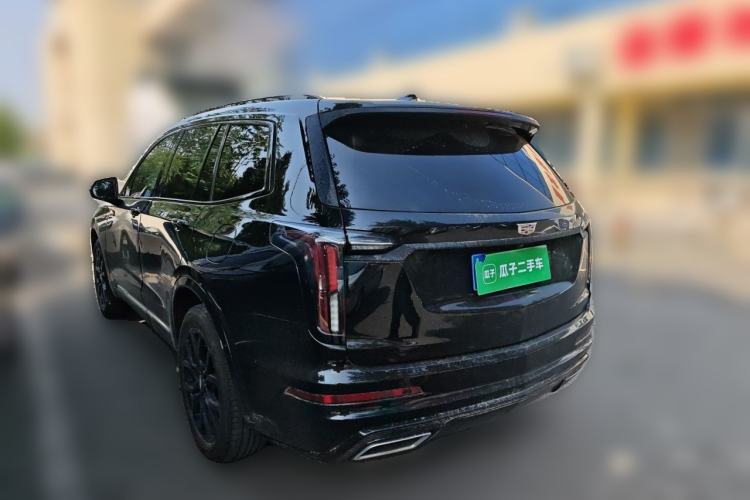 Used Cadillac XT6 2021 2.0T Six-Seater Four-Wheel-Drive Prestige Version Rear Left 45 Deg