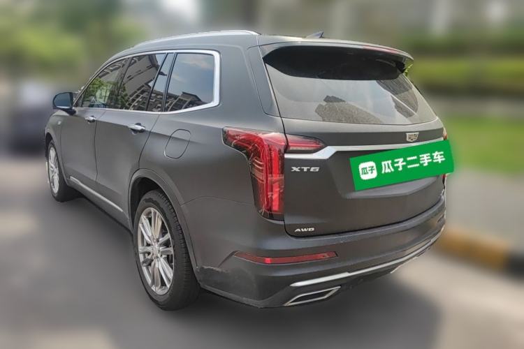 Used Cadillac XT6 2021 Revised Version 2.0T 6-Seater Four-Wheel Drive Premium Edition Rear Left 45 Deg