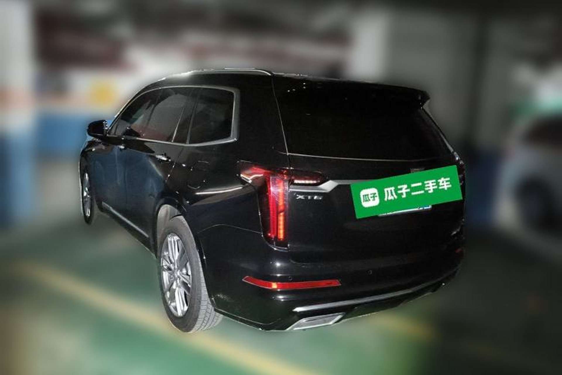 Used Cadillac XT6 2021 2.0T 6-Seater Two-Wheel Drive Luxury Version Rear Left 45 Deg