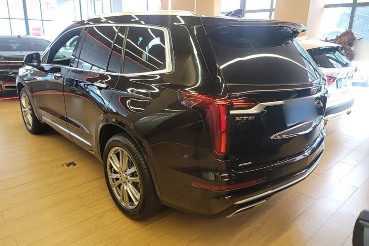 Used Cadillac XT6 2021 2.0T Six-Seater Four-Wheel-Drive Luxury Version Rear Left 45 Deg