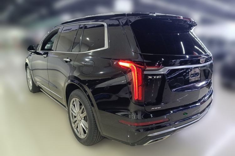 Used Cadillac XT6 2021 2.0T Six-Seater Four-Wheel-Drive Luxury Version Rear Left 45 Deg