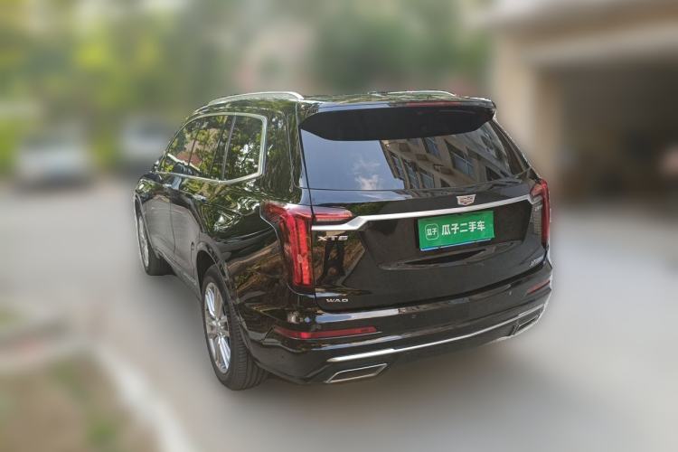 Used Cadillac XT6 2021 2.0T Six-Seater Four-Wheel-Drive Luxury Version Rear Left 45 Deg