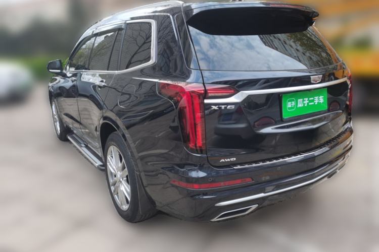 Used Cadillac XT6 2021 2.0T 7-Seater Four-Wheel Drive Luxury Version Rear Left 45 Deg