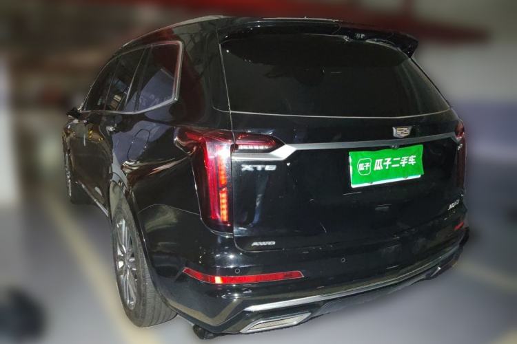 Used Cadillac XT6 2021 2.0T 7-Seater Four-Wheel Drive Luxury Version Rear Left 45 Deg