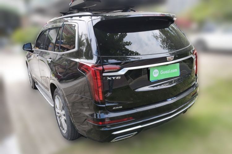 Used Cadillac XT6 2021 2.0T Six-Seater Four-Wheel-Drive Luxury Version Rear Left 45 Deg