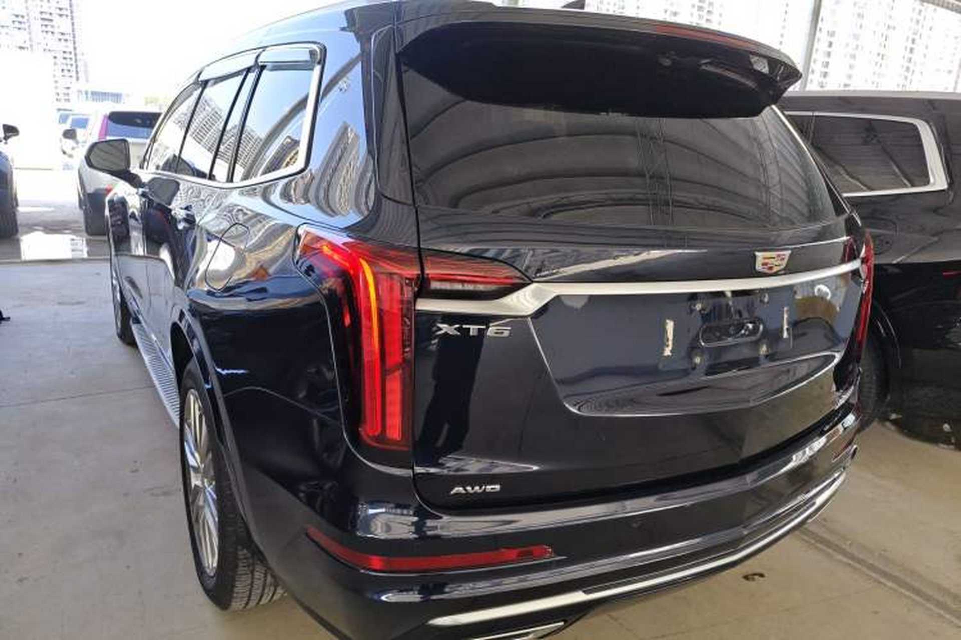 Used Cadillac XT6 2021 2.0T 7-Seater Four-Wheel Drive Luxury Version Rear Left 45 Deg