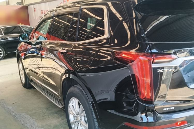 Used Cadillac XT6 2021 2.0T Six-Seater Four-Wheel-Drive Luxury Version Rear Left 45 Deg