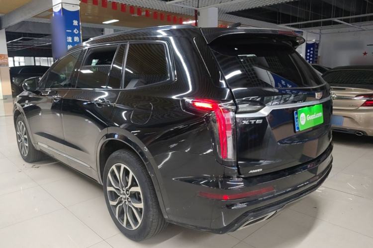 Used Cadillac XT6 2021 2.0T Six-Seater Four-Wheel-Drive Prestige Version Rear Left 45 Deg