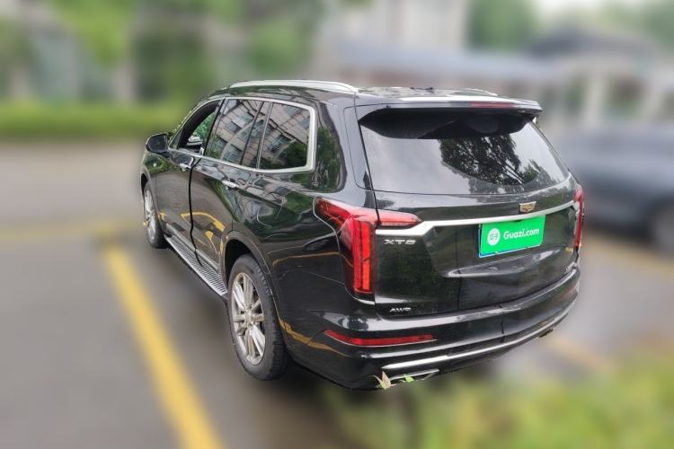 Used Cadillac XT6 2021 2.0T Six-Seater Four-Wheel-Drive Prestige Version Rear Left 45 Deg