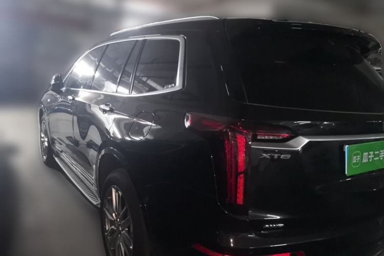 Used Cadillac XT6 2021 2.0T Six-Seater Four-Wheel-Drive Luxury Version Rear Left 45 Deg